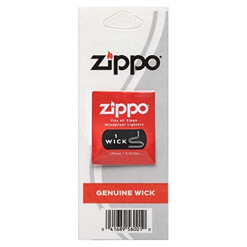Zippo Genuine Wick. 1 Wick. Fits all Zippo windproof lighters